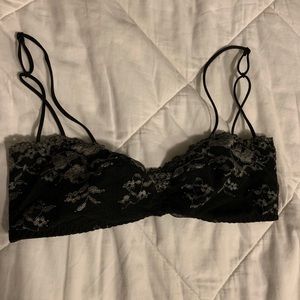 Black Lace Free People Bralette